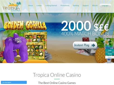 tropica casino login